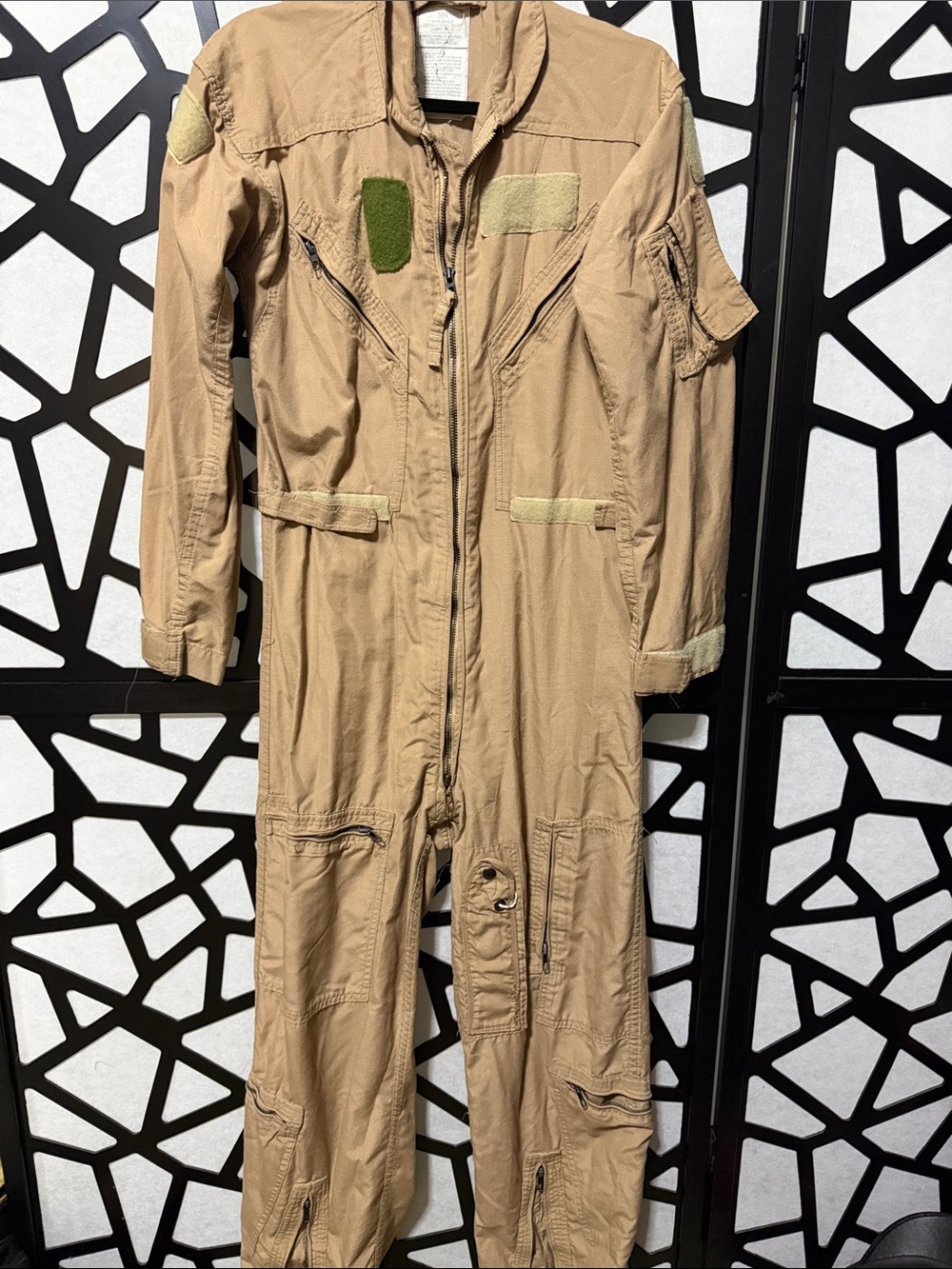 Military Flight Suit - 38R Durable Utility Jumpsuit
